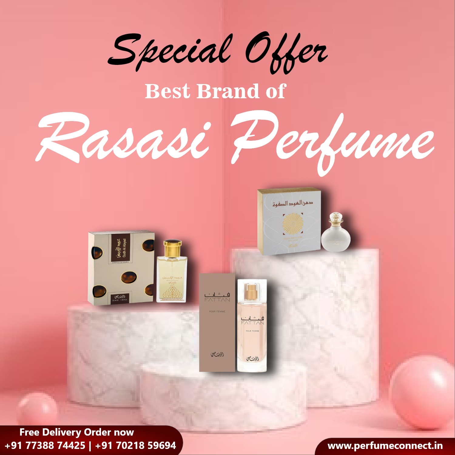 🌟 Explore the Essence of Rasasi Perfumes at Perfume Connect! 🌟