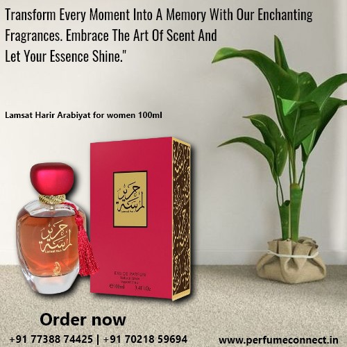  Elevate your fragrance game with Lamsat Harir Arabiyat for women! This exquisite 100ml perfume offers an enchanting blend of luxurious notes that are sure to captivate and inspire.  