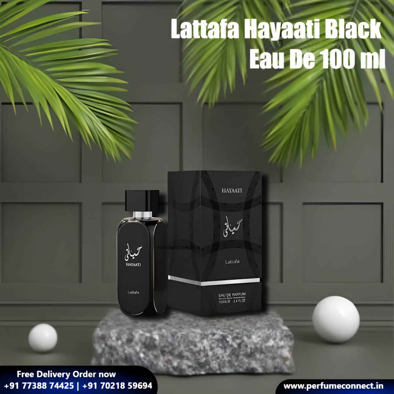  Discover Elegance with Lattafa Hayaati Black Eau De Parfum 