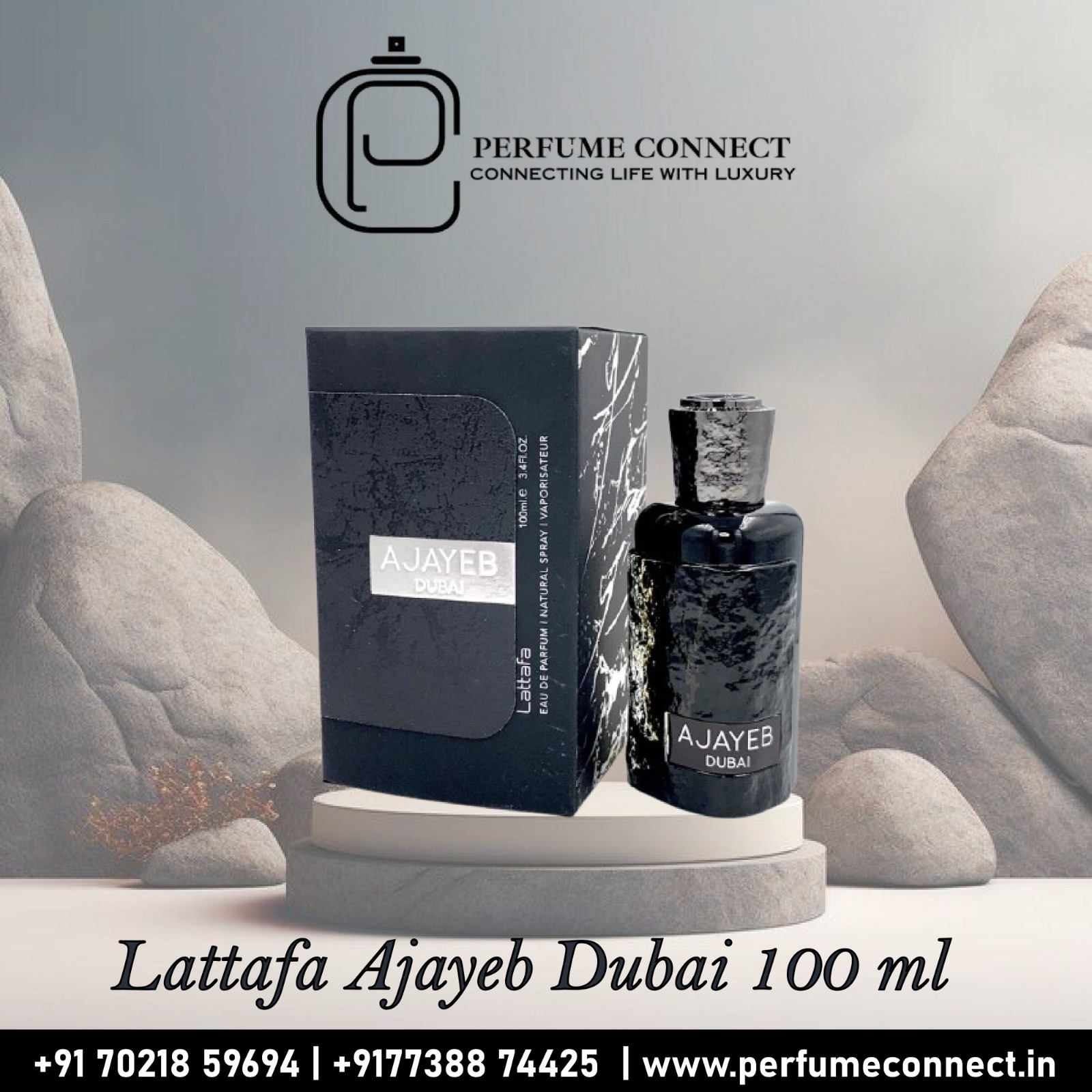 Discover the essence of sophistication with Lattafa Ajayeb Dubai – 100 ml, a luxurious fragrance that captivates your senses.