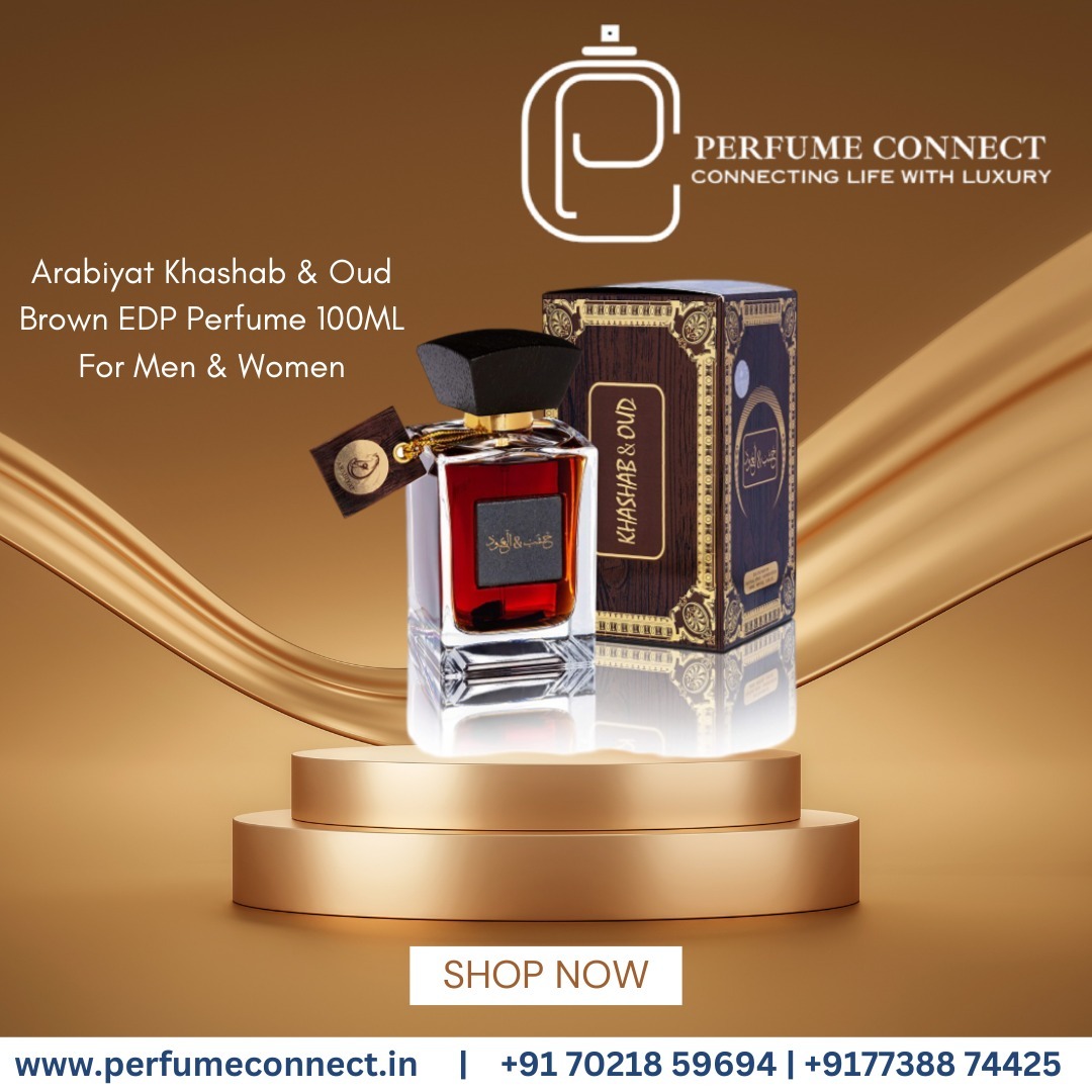 Indulge in the timeless elegance of Arabiyat Khashab & Oud Brown EDP Perfume – a luxurious fragrance for both Men & Women.